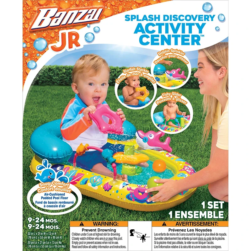 Banzai® Jr. Splash Discovery Activity Center™ Water Play Set