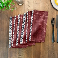 Designs Direct Patriotic Patchwork Cotton Twill Napkin