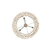 Hello Honey® 28" Indigo & White Ceramic Table Lamp