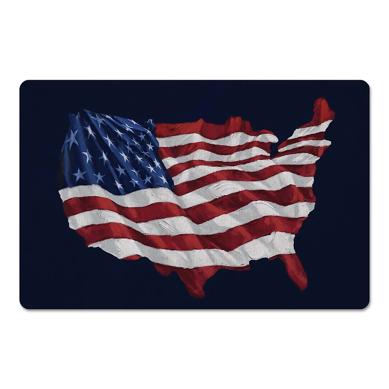 USA Flag Floor Mat