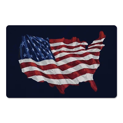 USA Flag Floor Mat