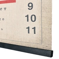 Canvas & Wood Eye Chart Wall Scroll