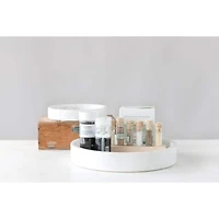 Hello Honey® 12" Carved Marble Tray