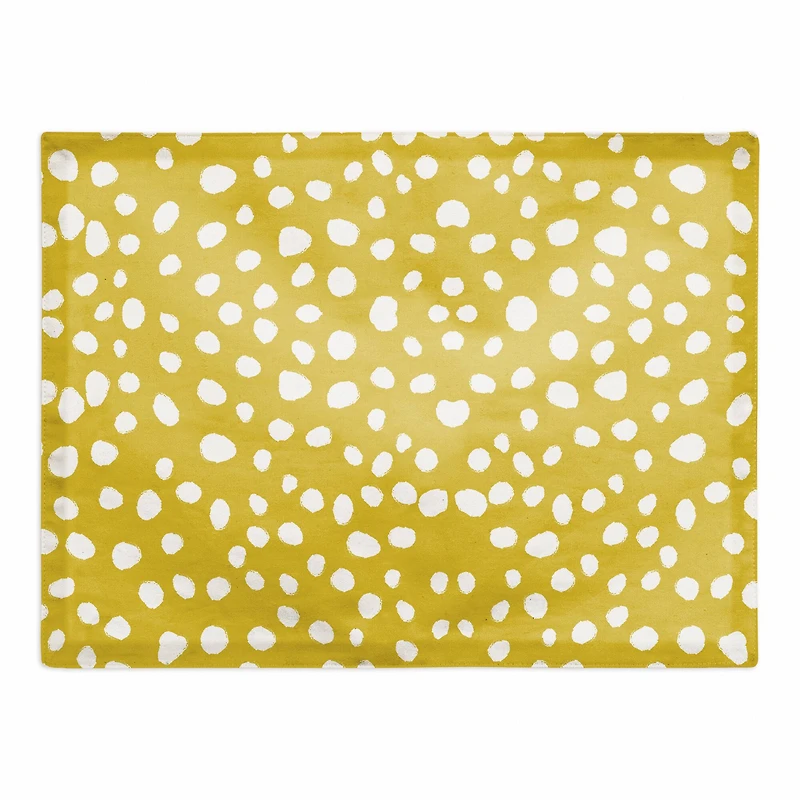 Welcome Home Wreath 18" x 14" Cotton Twill Placemat