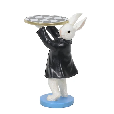 11.25" Rabbit with Plate Tabletop Décor by Ashland®