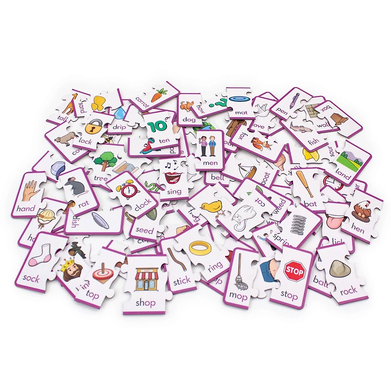 Junior Learning® Rhyming Puzzles Educational Set