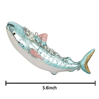 5.5" Shark Glass Ornament by Ashland®