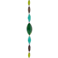 6 Packs: 13 ct. (78 total) Smooth Green Czech Glass Oval Beads by Bead Landing™