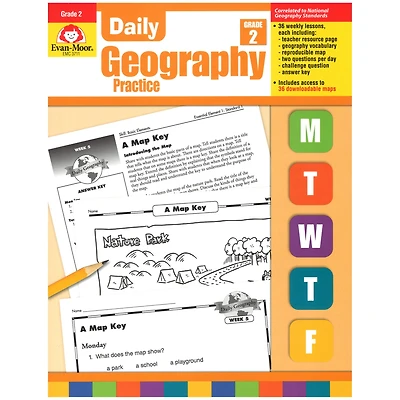 Daily Geography Practice Book