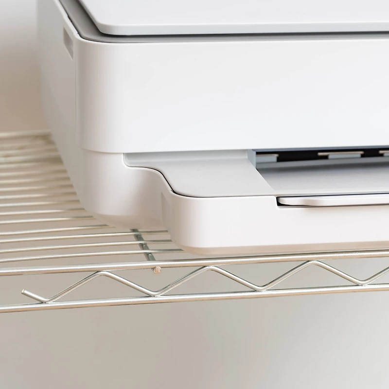 Iris® 30" Silver 3-Tier Wire Rack Shelf