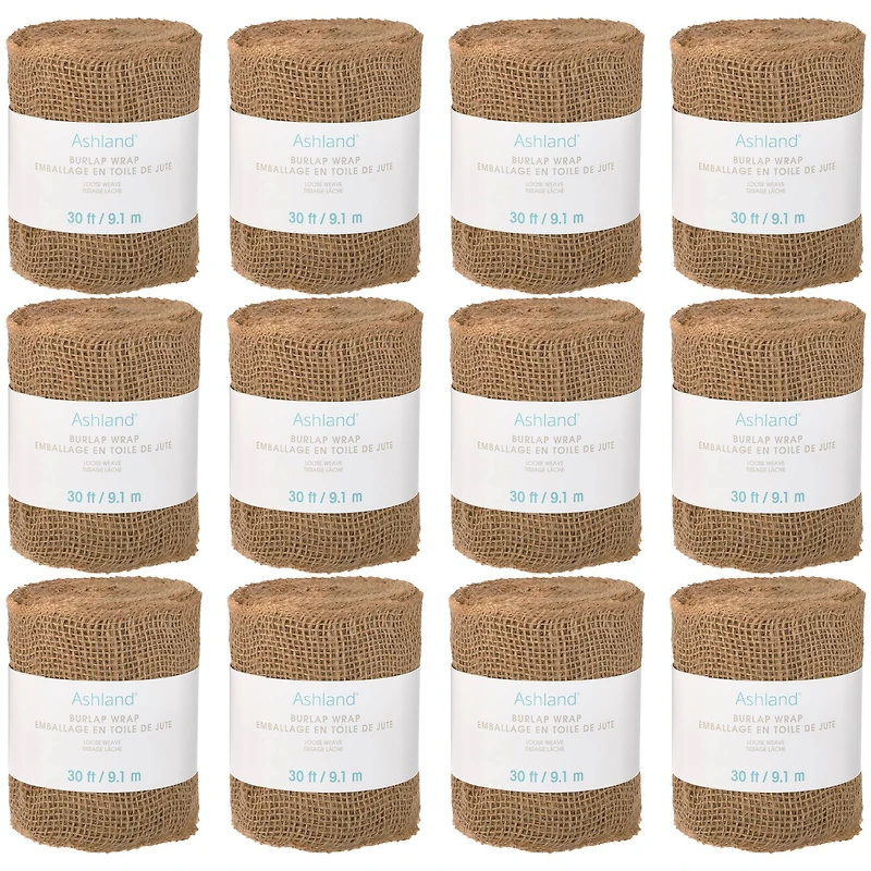 12 Pack: Open Weave Burlap Garland by Ashland™