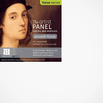 Ampersand™ Art Artist Panel™ Uncradled Primed Smooth