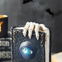 Glitzhome® 8" Lighted Halloween Ghostbuster Book