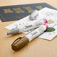12 Packs: 2 ct. (24 total) Sharpie® Oil-Based Medium Point Metallic Paint Marker Set