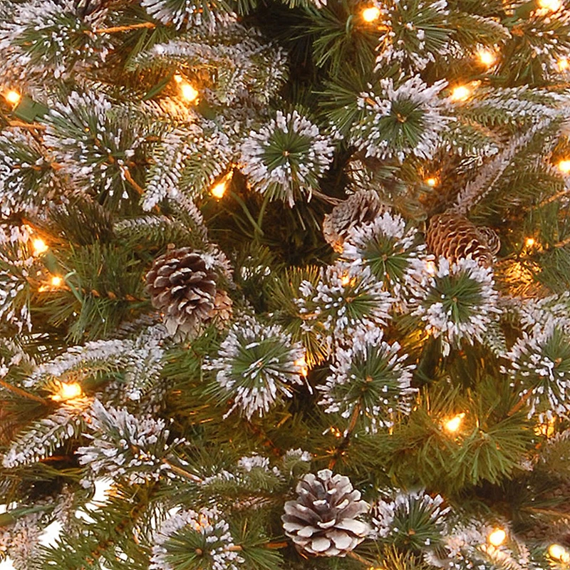 4ft. Pre-Lit Liberty Pine Entrance Artificial Christmas Tree, Clear Lights