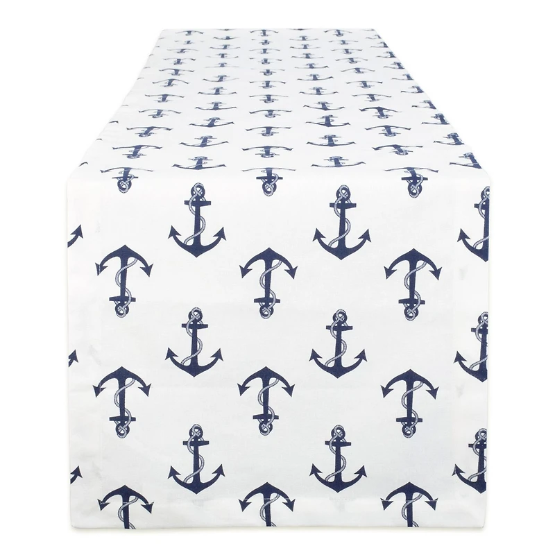DII® 108" Anchors Away Print Table Runner
