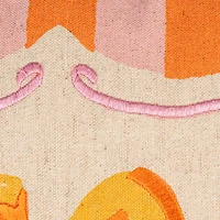 Hello Honey® 18" Orange & Yellow Ciao Bella Accent Pillow