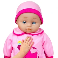 Lissi Dolls 16" Talking Baby Doll With Accessories