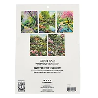 Brea Reese™ 9" x 12" Garden Scenes Scratch Art Paper Pad