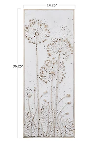 Hello Honey® Metal Wall Décor with Flowers Set