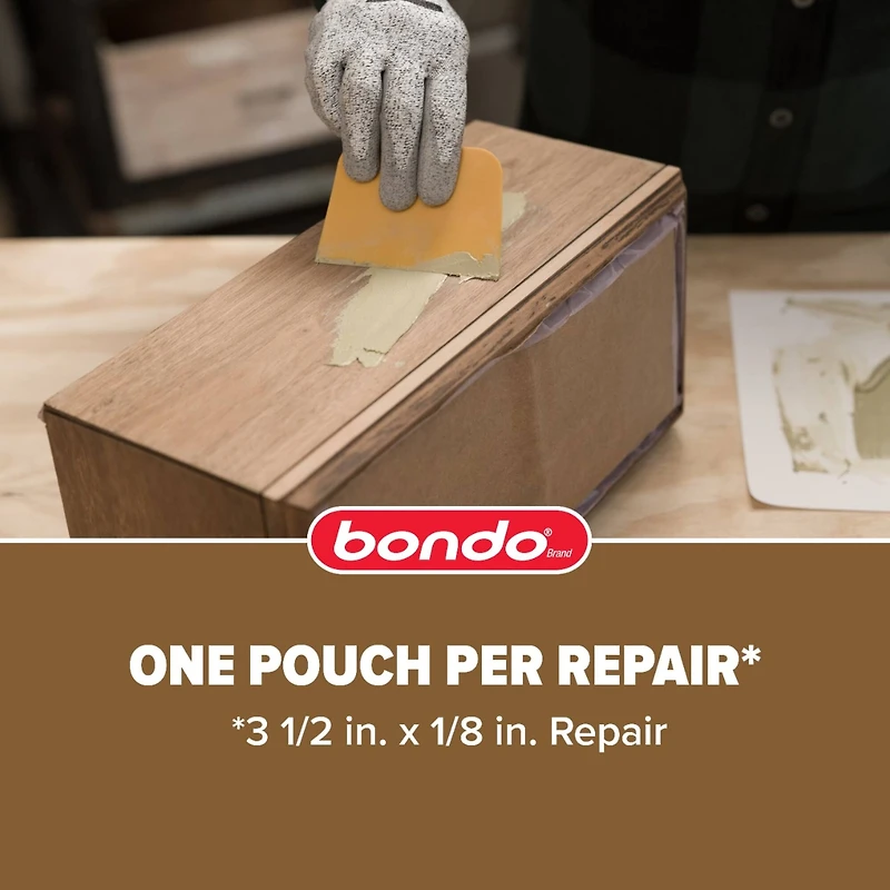 Bondo® 2oz. Wood Filler Ready Mix Pouches, 2ct.