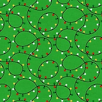 Fabric Editions Holiday Lights Cotton Fabric