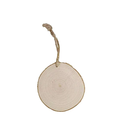4" Rustic Round DIY Birchwood Ornaments, 5ct. by Ashland®