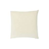 Fringed X Cotton Mudcloth Pillow