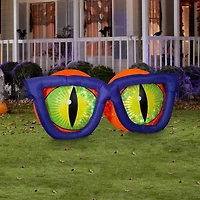 4ft. Airblown® Inflatable Projection Kaleidoscope Evil Eyes