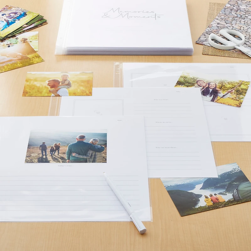 12" x 12" Memories & Moments Guided Scrapbook Layouts by Recollections™
