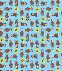 Universal Studios™ Curious George Cotton Fabric
