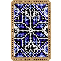 Wonderland Crafts Blue Bead Embroidery Needle Box Kit