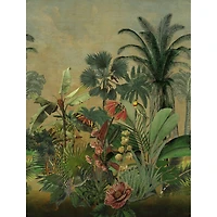 Mr. Kate Hilo Tropical Island Tapestry Peel & Stick Mural