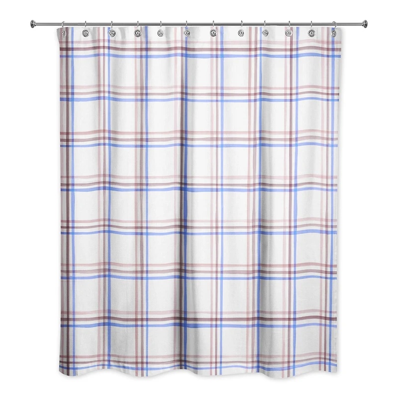 Plaid Shower Curtain