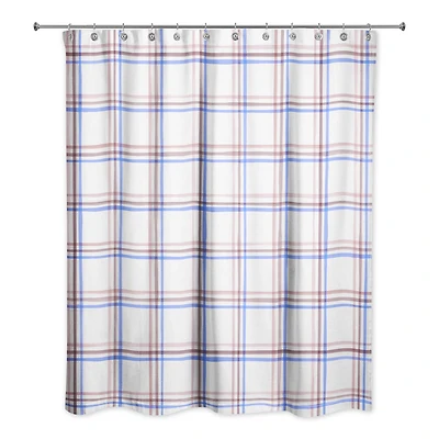 Plaid Shower Curtain