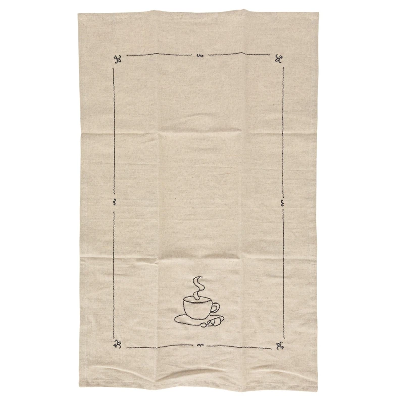 Hello Honey® Coffee Mug Linen & Cotton Blend Tea Towels, 4ct.