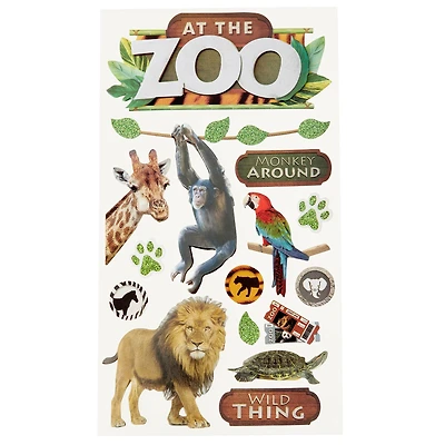 At the Zoo Dimensional Stickers by Recollections™