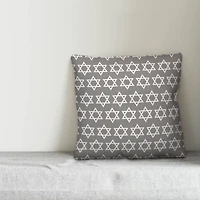 Star of David Pattern 18x18 Spun Poly Pillow