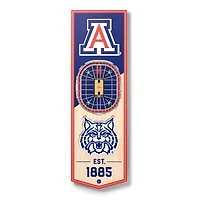 NCAA 6" x 19" StadiumView 3D Banner