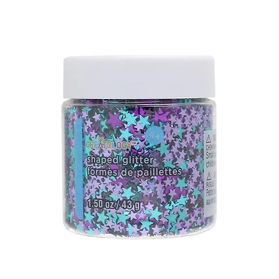 Star Shaped Glitter by Creatology™