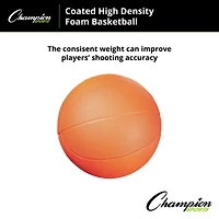 Champion Sports Size 3 Coated High Density Foam Basketball, 2ct.