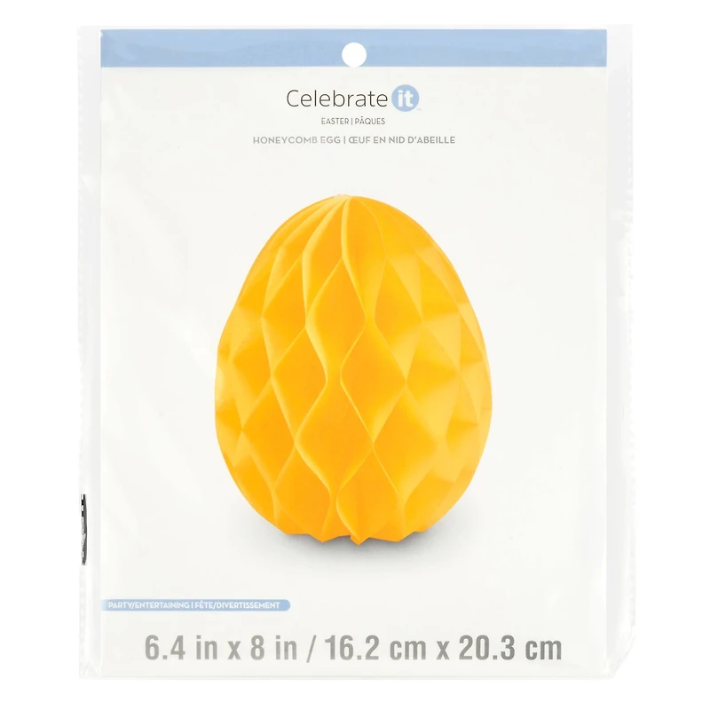 8" Honeycomb Egg Decoration by Celebrate It™