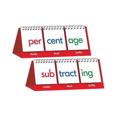 Junior Learning® Syllables Flip Card  Educational Learning Set