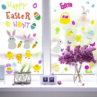 Double Sided Easter Gel Window Clings, 6ct.