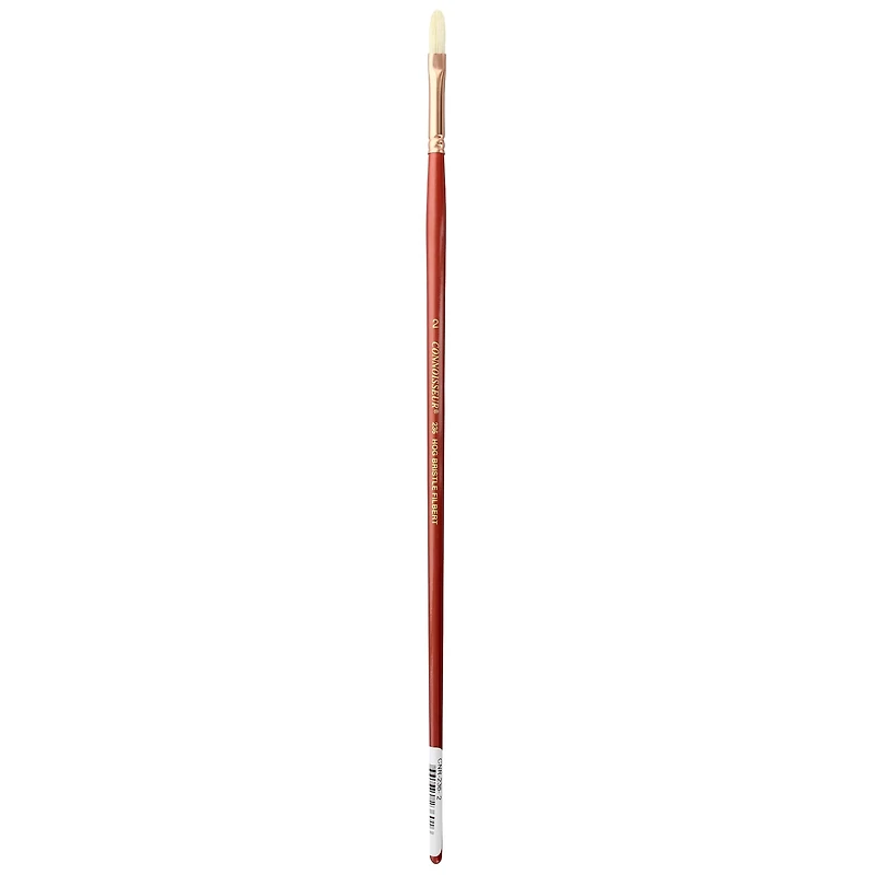 Connoisseur® Hog Bristle Long Handle Filbert Brush