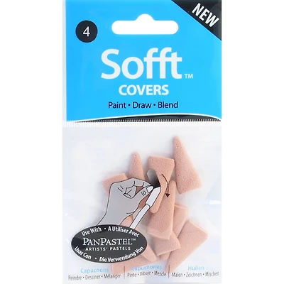 PanPastel™ Sofft® Tools, No. 4 Point Covers, 10ct.