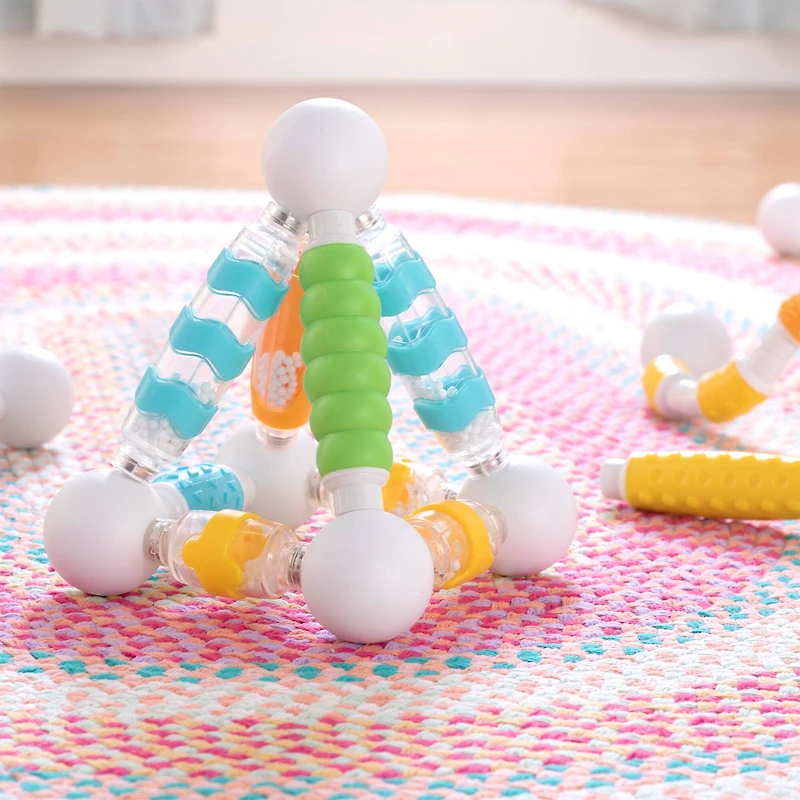 Guidecraft Grippies® Shake, Build & Curve Set