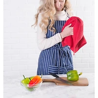 DII® Nautical Blue Pinstripe Chef Apron