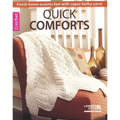 Leisure Arts® Quick Comforts Crochet Book