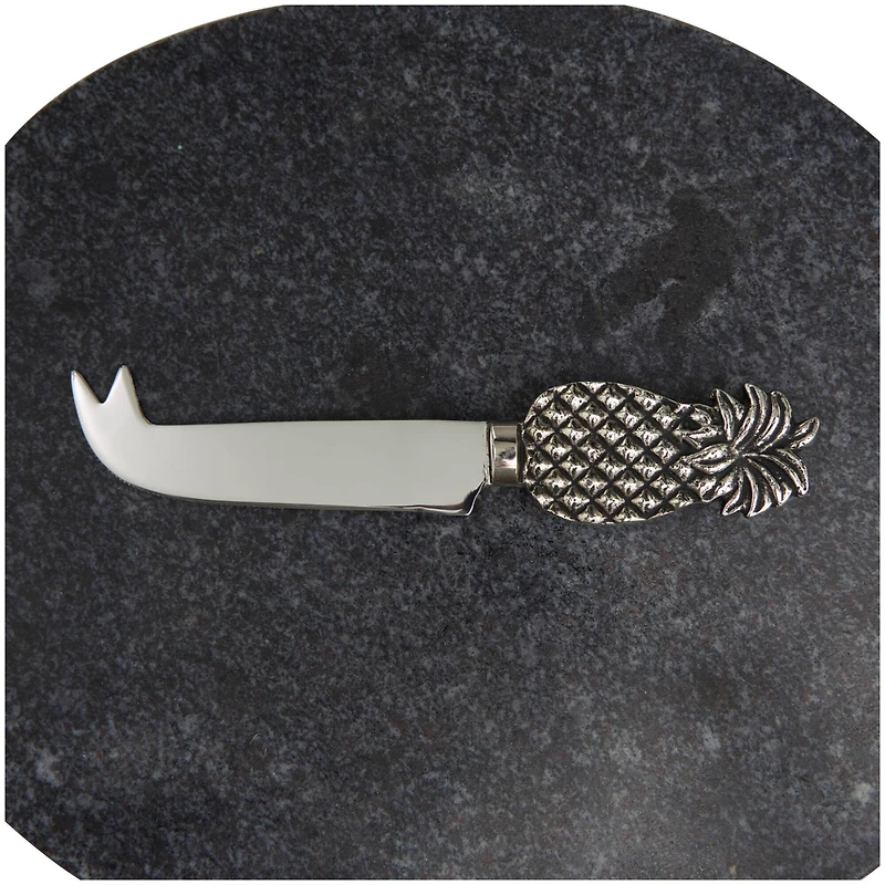 Black Marble Cutting Board & Cheese Knife Set